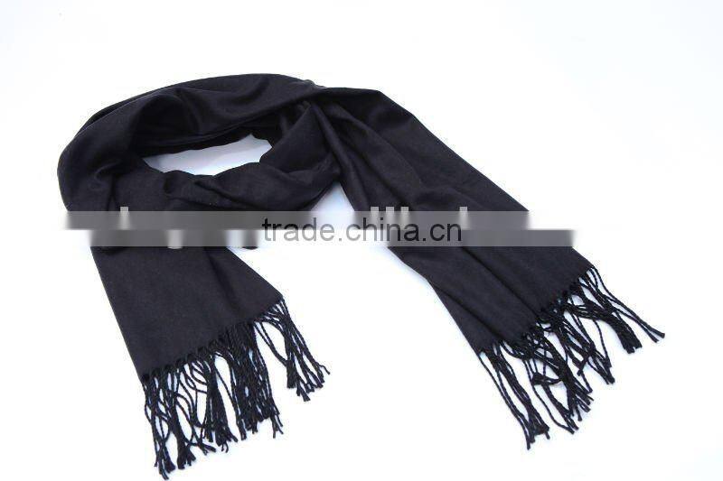 80%ACRYLIC 20%MODAL WOVEN PLAIN COLORED SCARF
