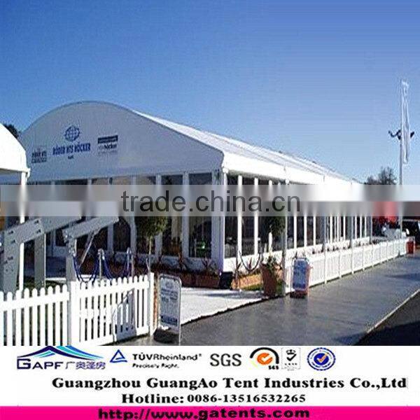 Latest Fashion high quality curved banquet tent