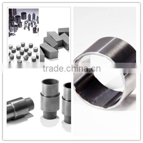 Tungsten cemented carbide wear half around ball