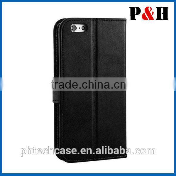 OEM blank leather phone cases/Sublimation Leather Flip Cover for Iphone 5/5S
