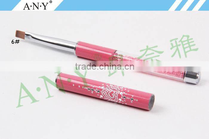 ANY Nail Art Beauty Care UV Gel Design One Stroke Painting OEM Custom Nail Brush