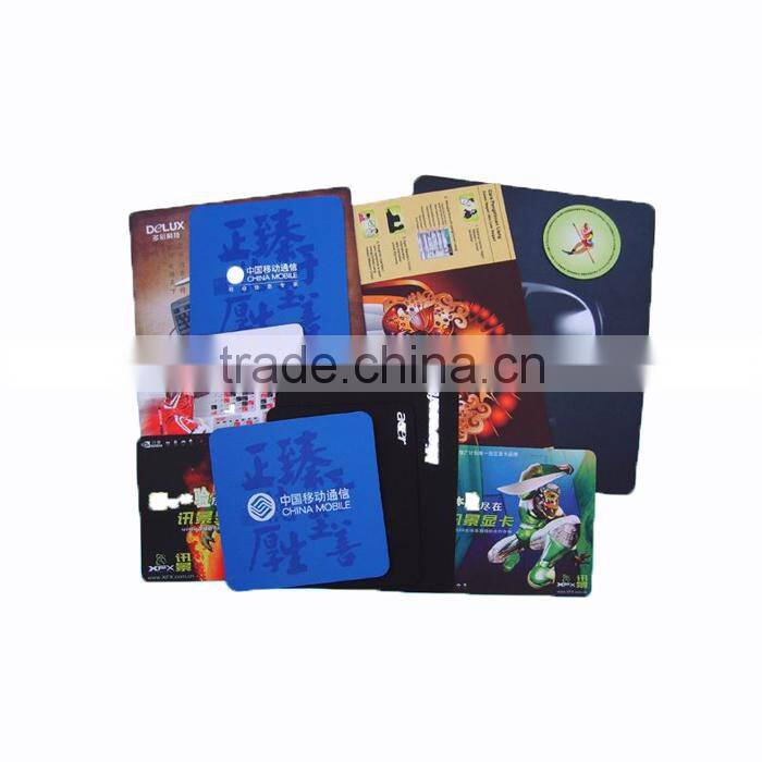 Promotional glass drink rubber base cup pad coaster