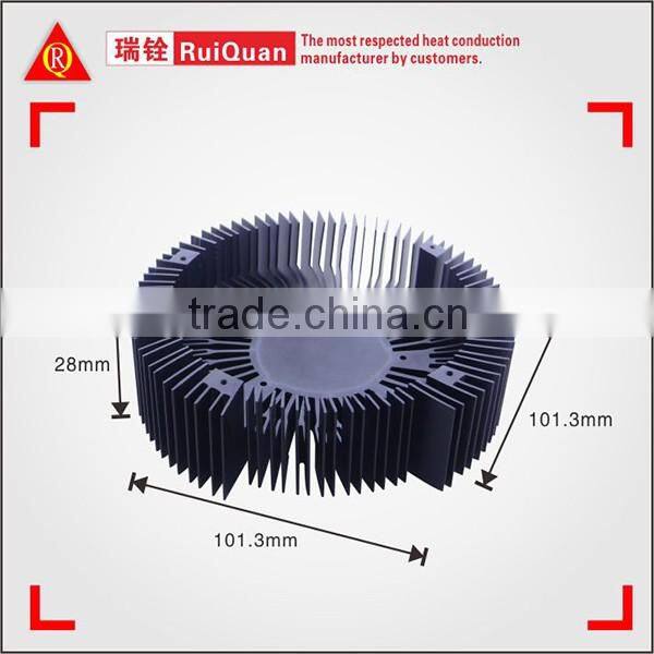 Heatsink Made in China, Aluminum Heat-Sink, round shape VGA heatsinks