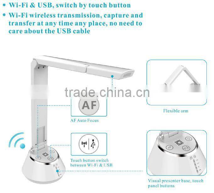 Trade Assurance Professional OEM/ODM Factory Offer Multimedia document camera visualizer