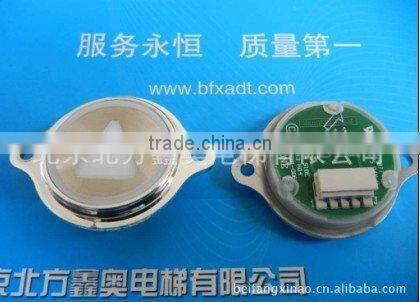 elevator parts round button with ear