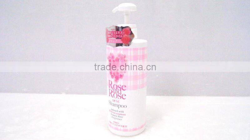 /DEVE/ Rose and Rose Shampoo Bottle Infused with 6 Roses essences Beauty Rose Fragrance Products Made in Japan TC-005-73