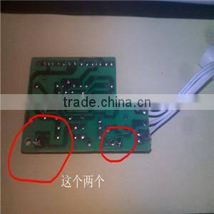 magnifying lamp with led light/magnifying glass desktop electronic lamp
