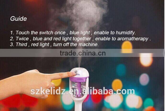 Mini Car Charger Humidifier, Air Purifier Humidifier Aromatherapy Car Supplies