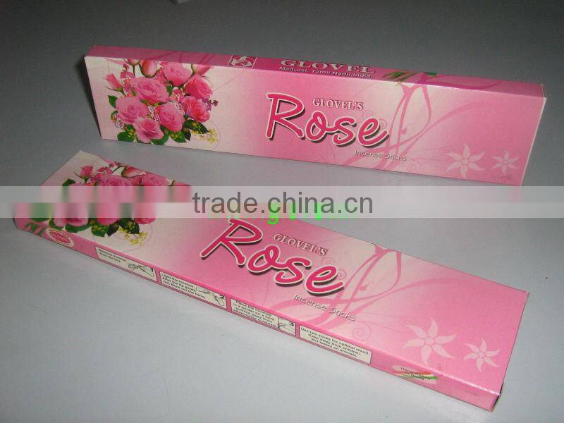 Rose incense sticks with export quality
