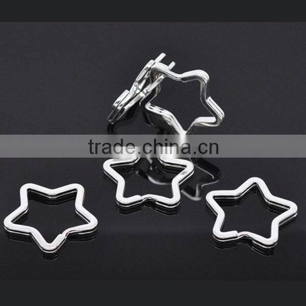 star shape split key rings