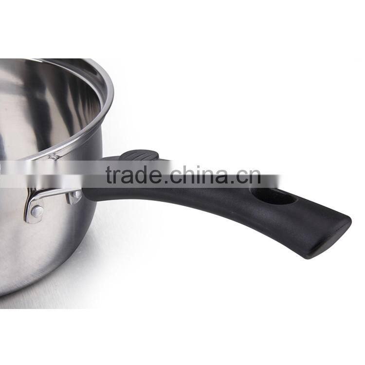 Stainless Steel Hot Milk Boiling Pot & Stock Cooking Pot Set