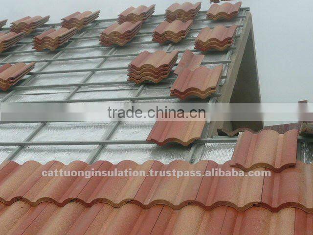 Aluminum foil air bubble insulation for container liner and pallet cover