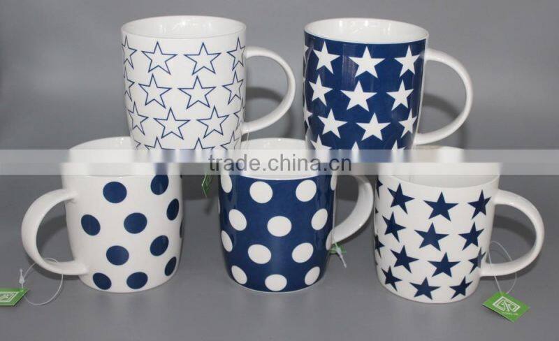 Hot sale cheap new bone china mug