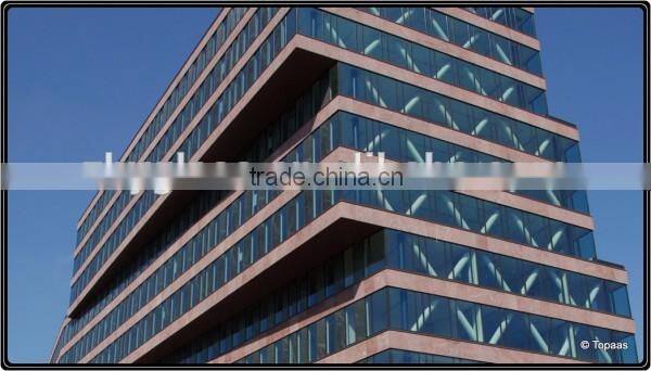 China Manufacture Safety Tempered Building Elevation Glass