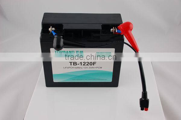 LiFeO4 LFP lipo battery 12V 20Ah