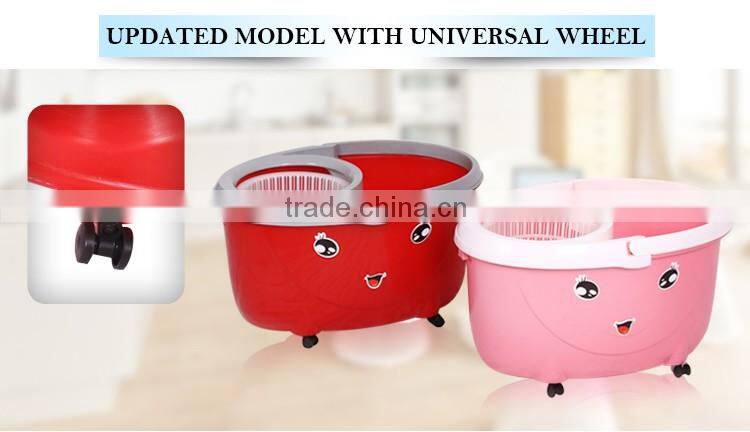 hot selling cleaner mop with smiling face
