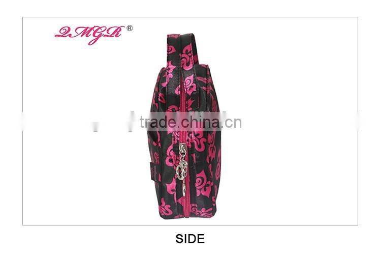 Hot sale Fashion Various color Satin cosmetic bag