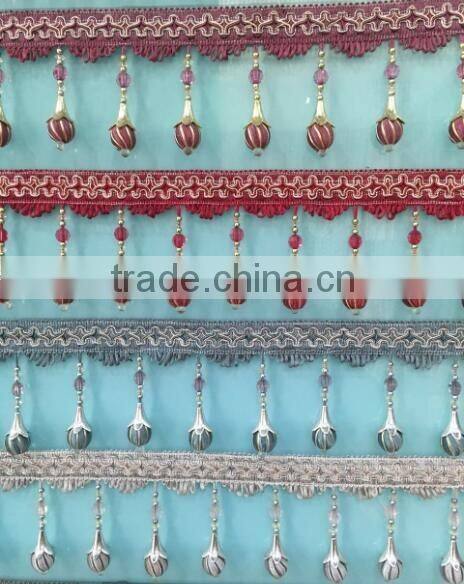 wholesaler curtain beaded fringe