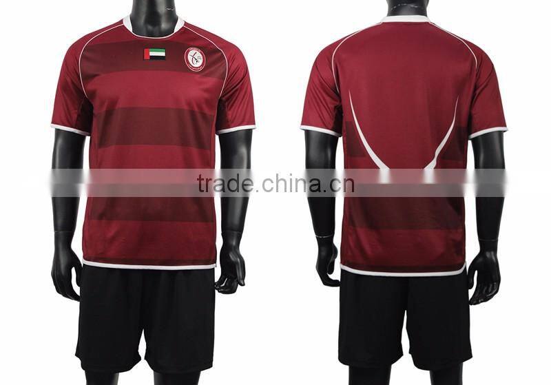 Akilex design your own sublimation men soccer jersey
