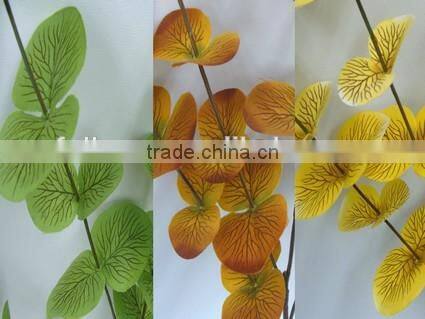Indoor Decoration Artificial Leaves Multicolor Eucalyptus Plant