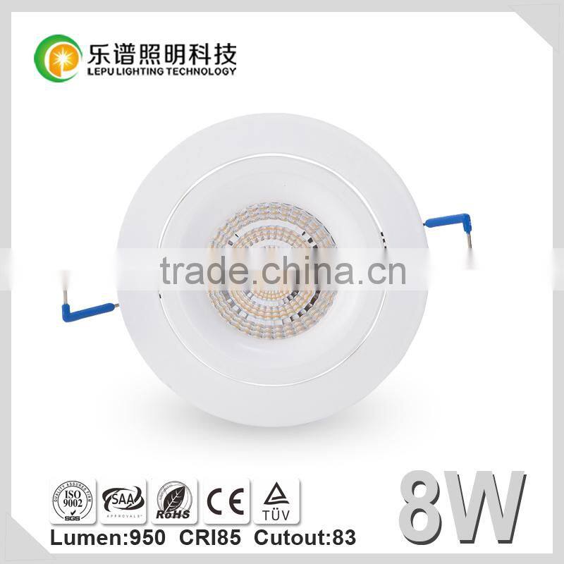 0-10V CCT Dimming 2000-3000K adjustable COB Downlight 13W