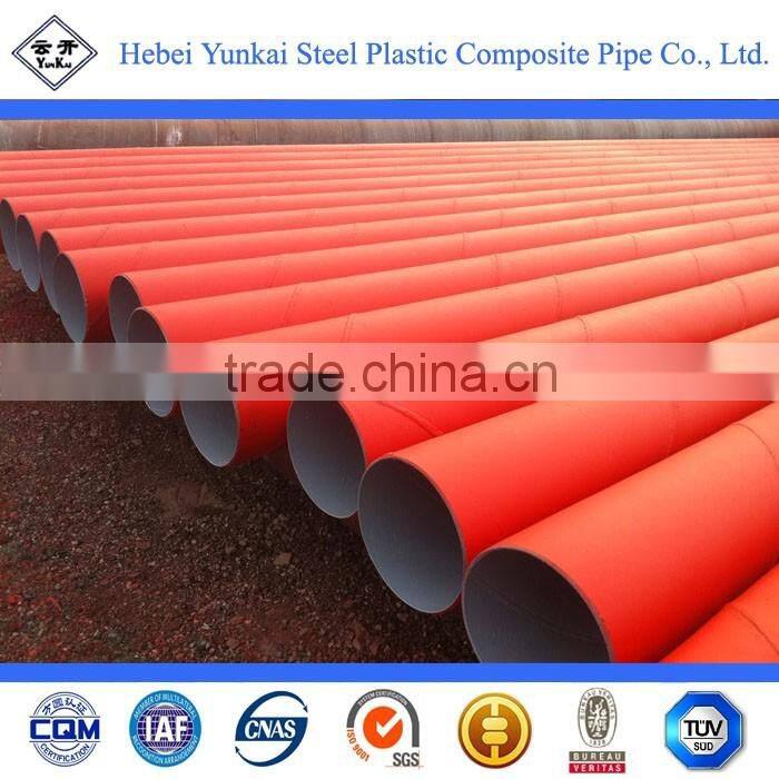 PE coated galvanized round steel pipe/carbon steel water pipe