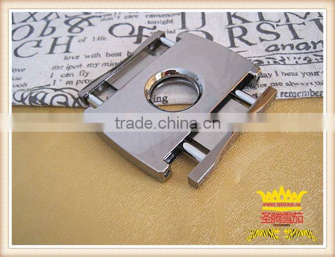 Double blade stainless steel cigar cutter