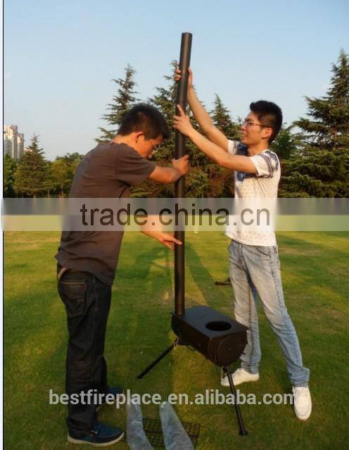 Camp wood fuel camping stove