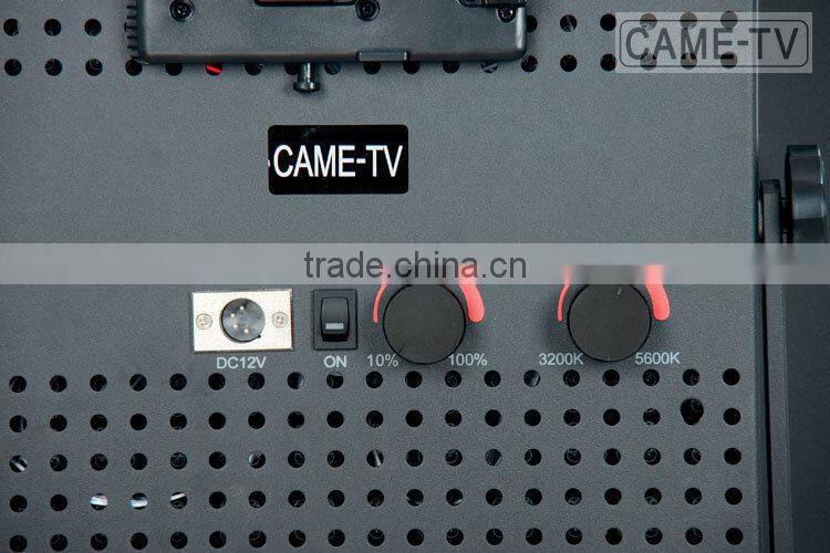 High CRI +Bags Bi-color 2pcs 900 LED Video Lights Studio Film Broadcast Lighting