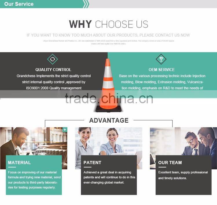 Wholesale Chinese facotry Low price 3-foot Durable Rubber wheel stopper