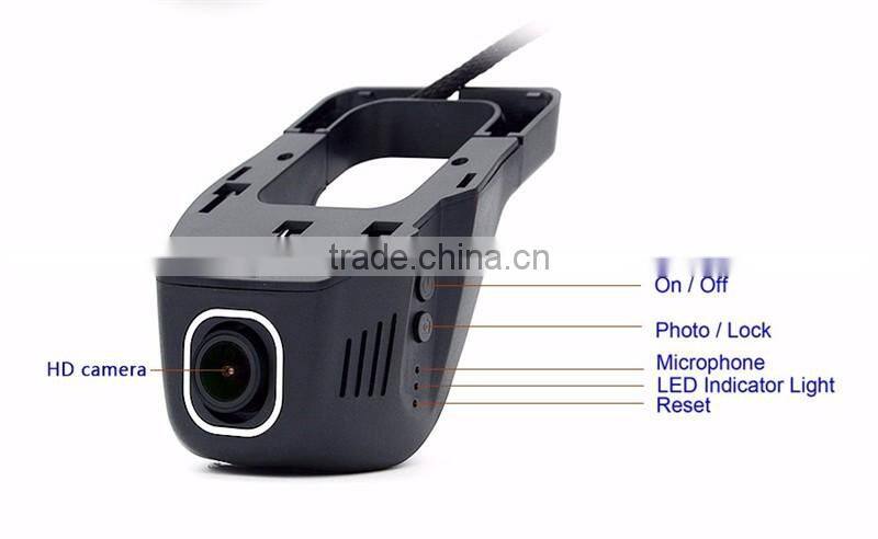 Novatek 96655 HD 1080 Wifi Hidden car DVR camera recorder With G-sensor