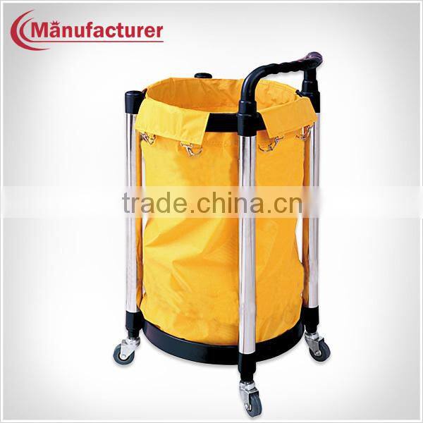 Restaurant/Hotel Detachable Clean Linen Cart/Hand Trolley Linen Bin