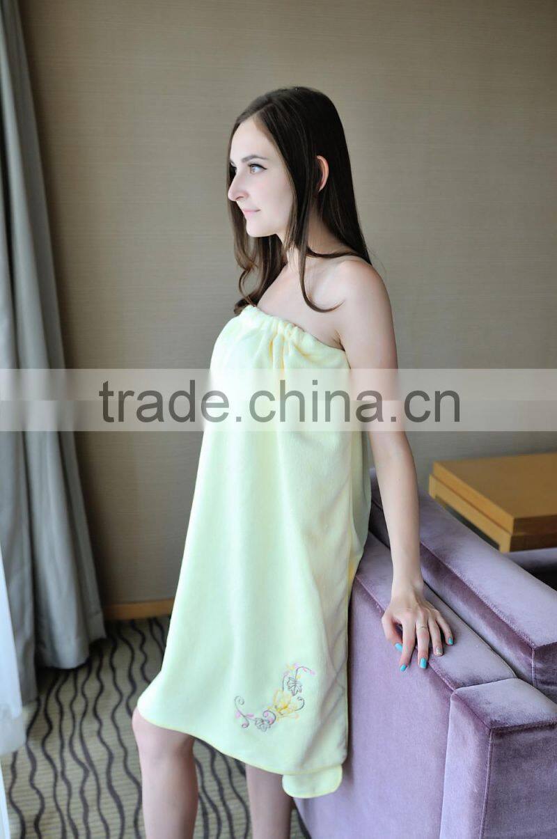 Wholesale luxury and soft 100% Cotton Bath towel dress