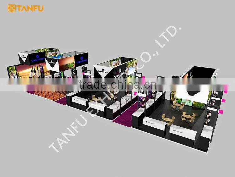 China Trade Show Booth made by Reusable Material