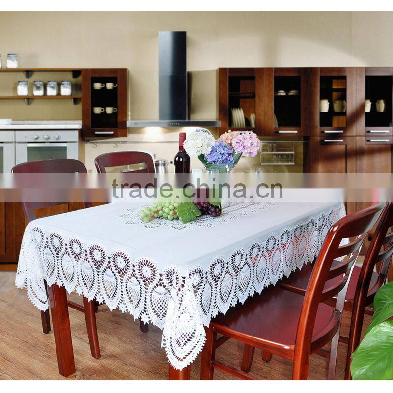 CROCHET PVC TABLECLOTH - ZT-304 137X182CM