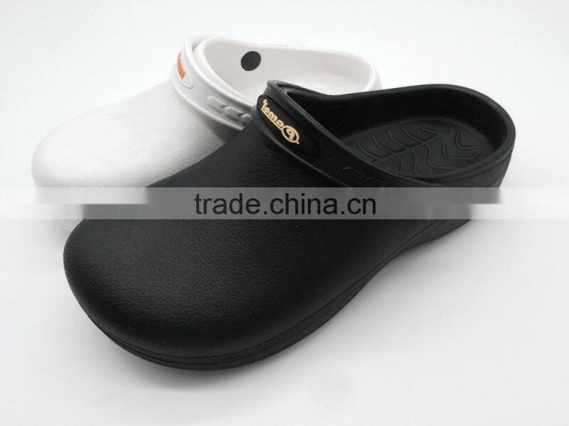 EVA Chef working shoes,non-slip shoes,black vent shoes
