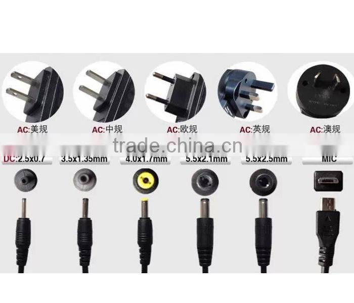 6V 1A AC/DC Power Supply Replacement Adapter with 5.5*2.1mm Tip Center Pin +