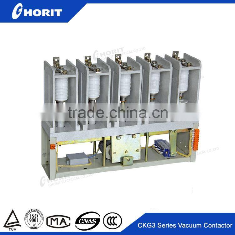 JCZ5-7.2kV high voltage vacuum contactor 160A 250A 400A 630A contactor switch