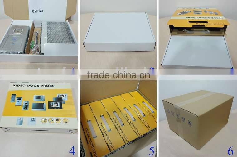 video door phone with photo memory