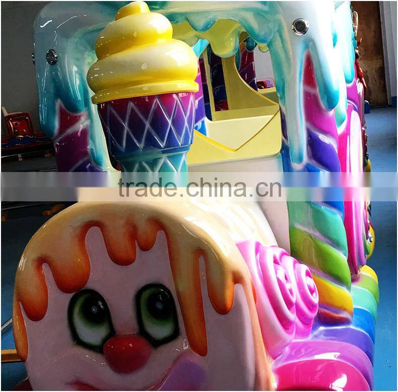 14 seats mini sweet candy tourist kiddie track train for sales