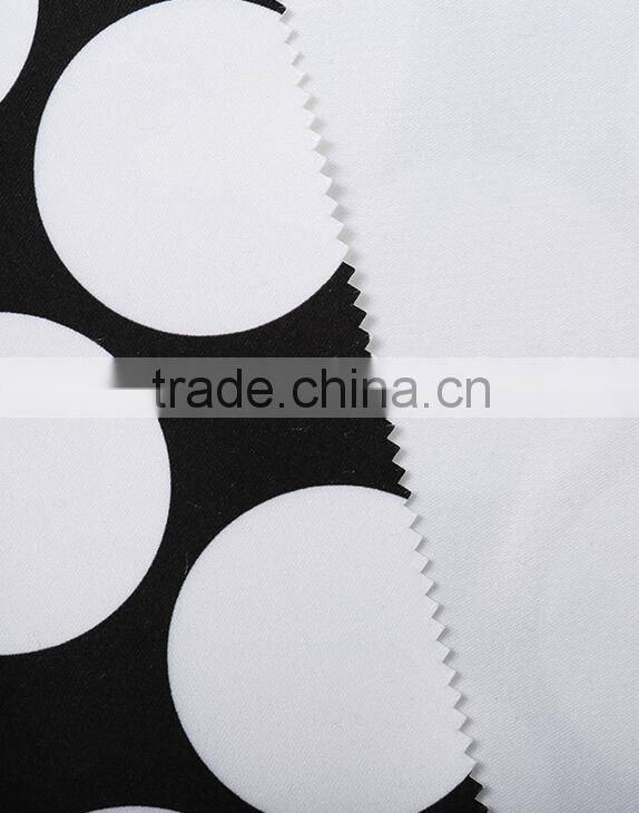 2015 China supplier Polyester Spandex printed super soft dress fabric for clothing