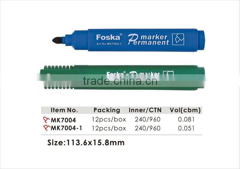 Hot Sale Good Quality Permanent Marker Pen/Stationery Permanent Marker
