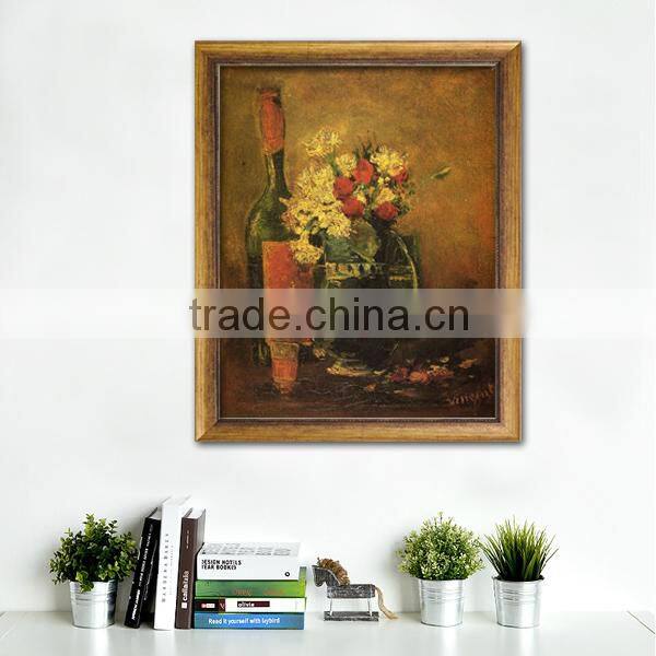 Vase with Carnations and Bottle oil painting by Van Gogh