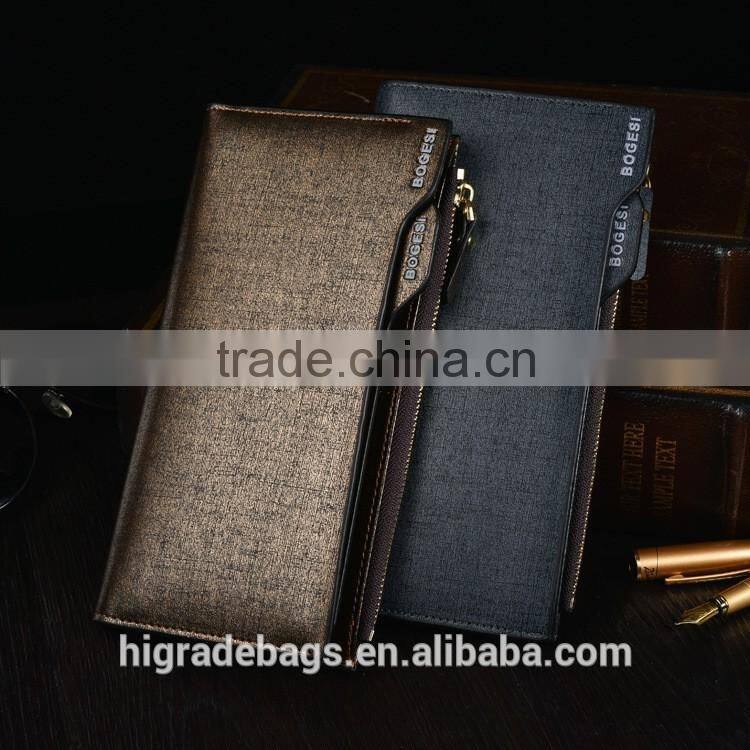 2016 men faux leather travel wallet