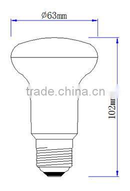 5w led bulb E14 R50 led flood shenzhen lighting 3 year warranty