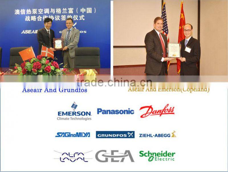 3.5 -7kw heat pump air source water heater heater