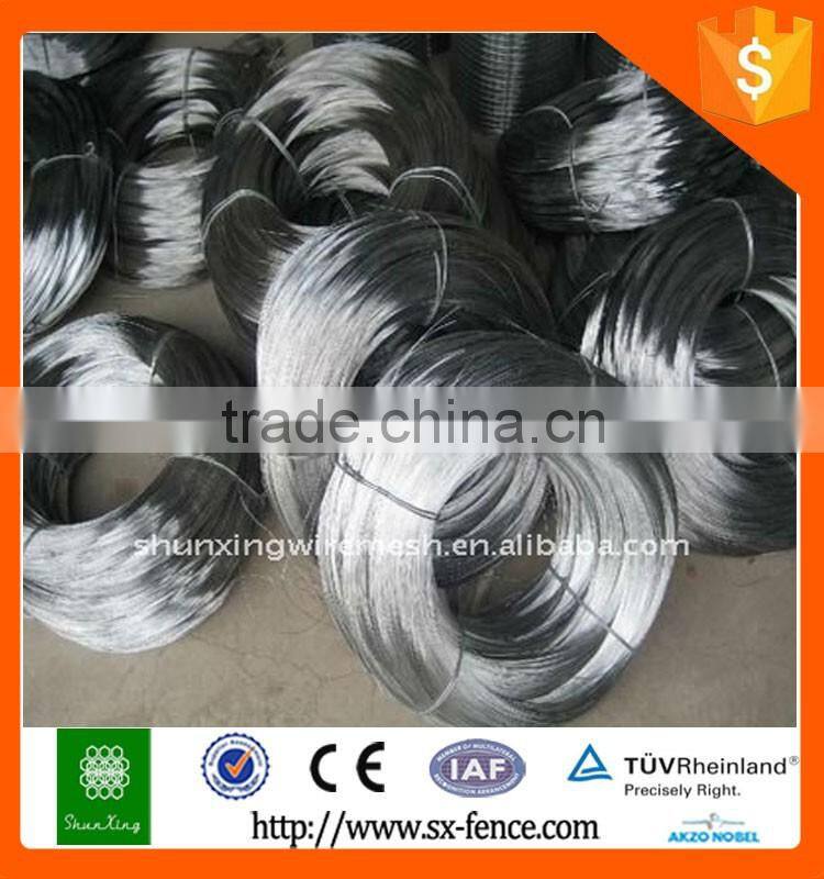Hot dipped galvanized binding wire