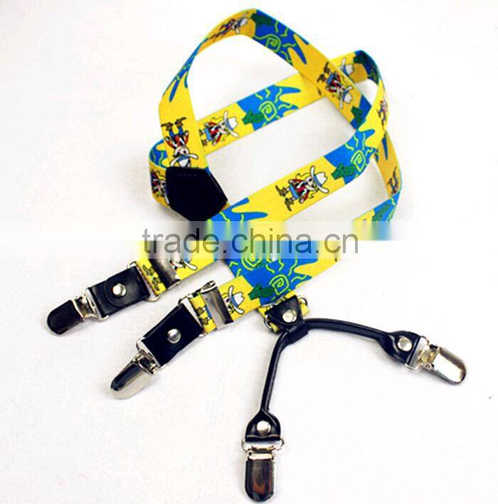 2014 Y-Back one inch Wide Fashion carton kid Suspenders Wholesale