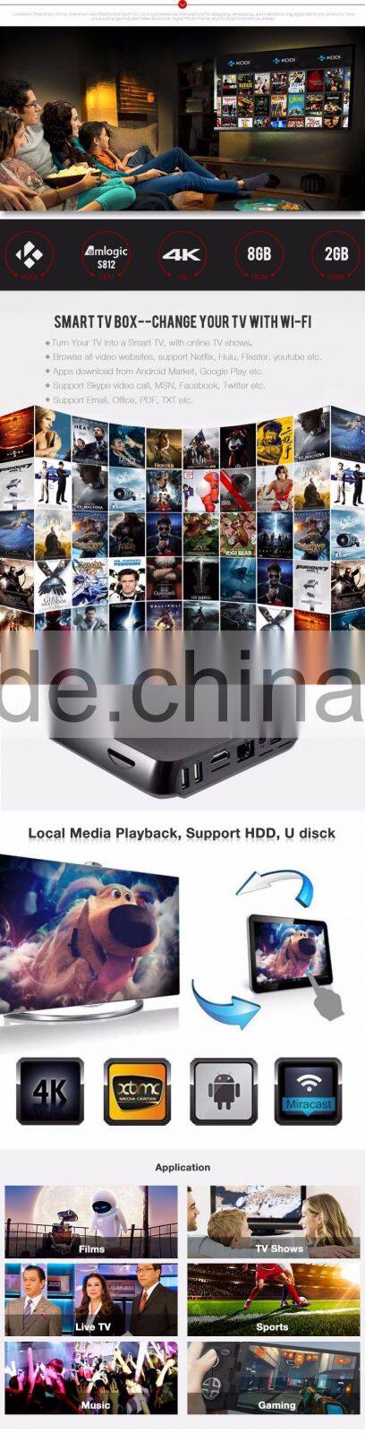2016 Newest factory android tv box a11