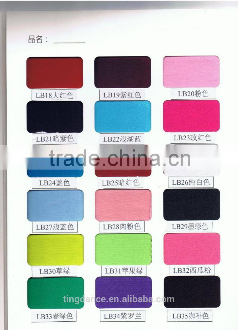 2015 new shiny satin decorated pull on latin skirt